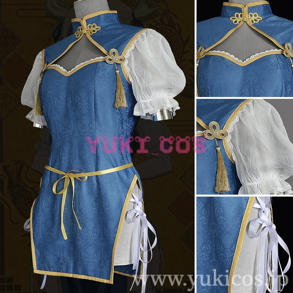 フェアリーテイル Fairy Tail Juvia Lockser ジュビア・ロクサー Lucy Heartfilia ルーシィ・ハートフィリア 中華風 コスプレ衣装 送料無料