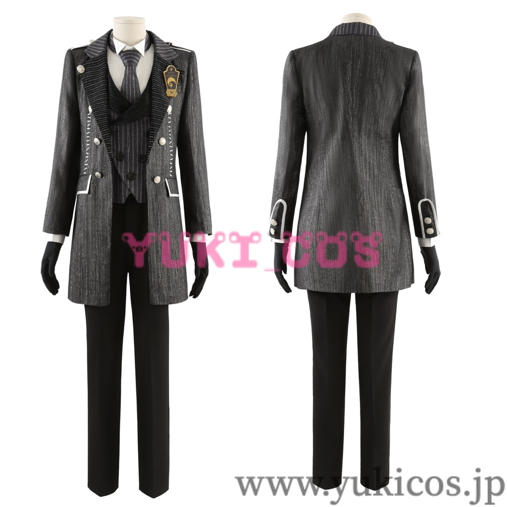 ツイステッドワンダーランド　ツイステ　Lost in the Book with Tim Burton's The Nightmare Before Christmas　始まりのハロウィン　ナイトメアハロウィン2024　Malleus　マレウス　R /ナイトメアースーツ　コスプレ衣装　送料無料
