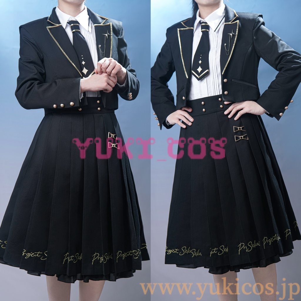 プロジェクトセカイ プロセカ スクール女性用 classical school girl コスプレ衣装 送料無料