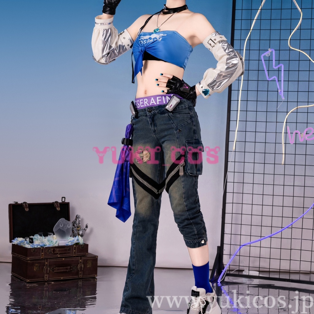 オーバーウォッチ 2 x LE SSERAFIM D.Va コスプレ衣装 送料無料
