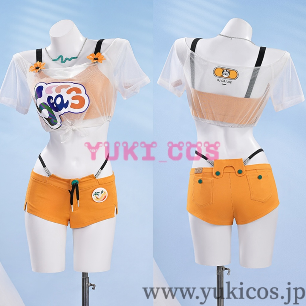 ゼンレスゾーンゼロ　ゼンゼロ　リン　Belle　summer skin　コスプレ衣装　送料無料