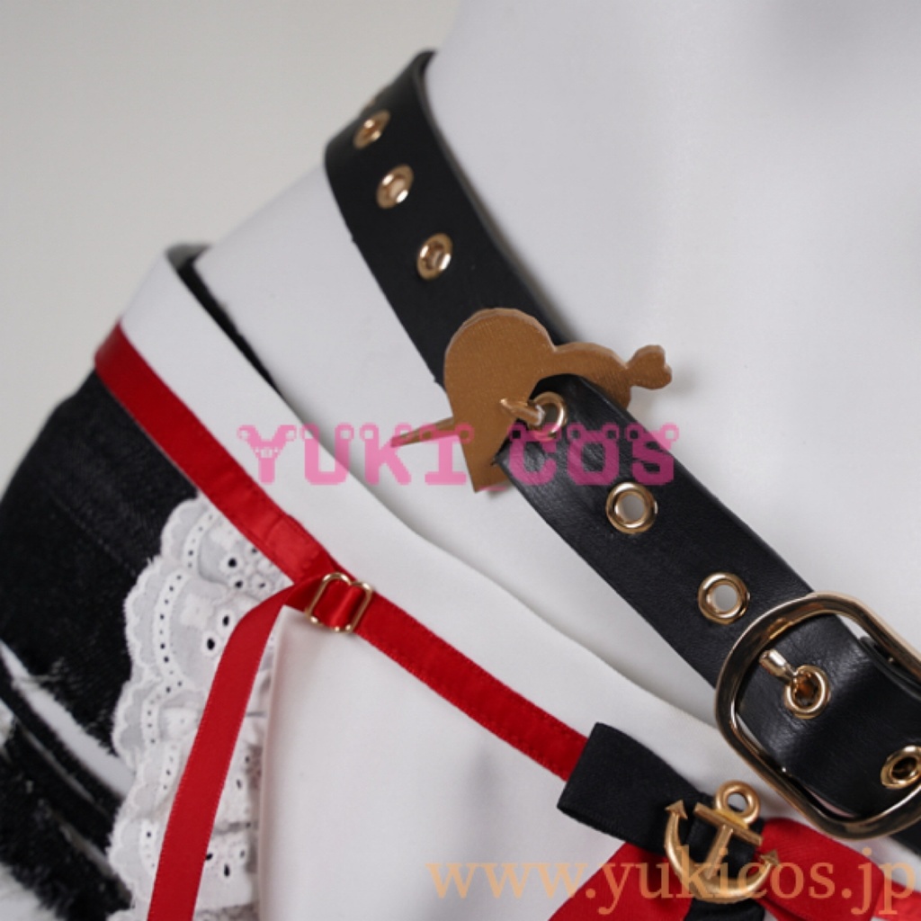 Vtuber ホロライブ ホロナツパラダイス 海の家の可愛いウェイトレスさん! 宝鐘マリン コスプレ衣装 送料無料