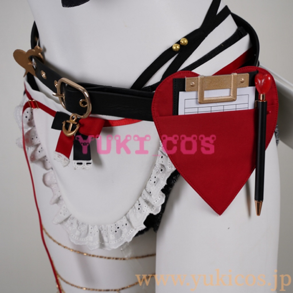 Vtuber ホロライブ ホロナツパラダイス 海の家の可愛いウェイトレスさん! 宝鐘マリン コスプレ衣装 送料無料