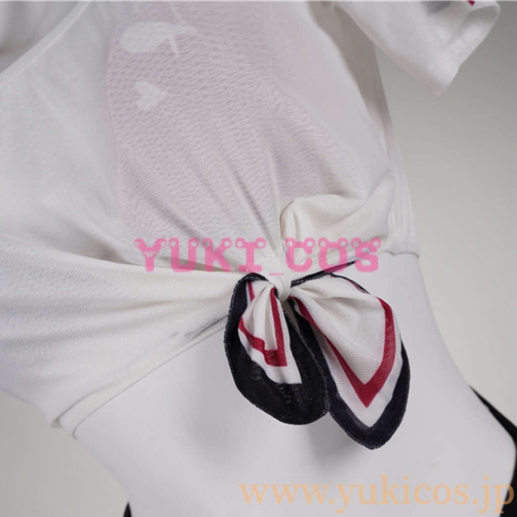 Vtuber ホロライブ ホロナツパラダイス 海の家の可愛いウェイトレスさん! 宝鐘マリン コスプレ衣装 送料無料