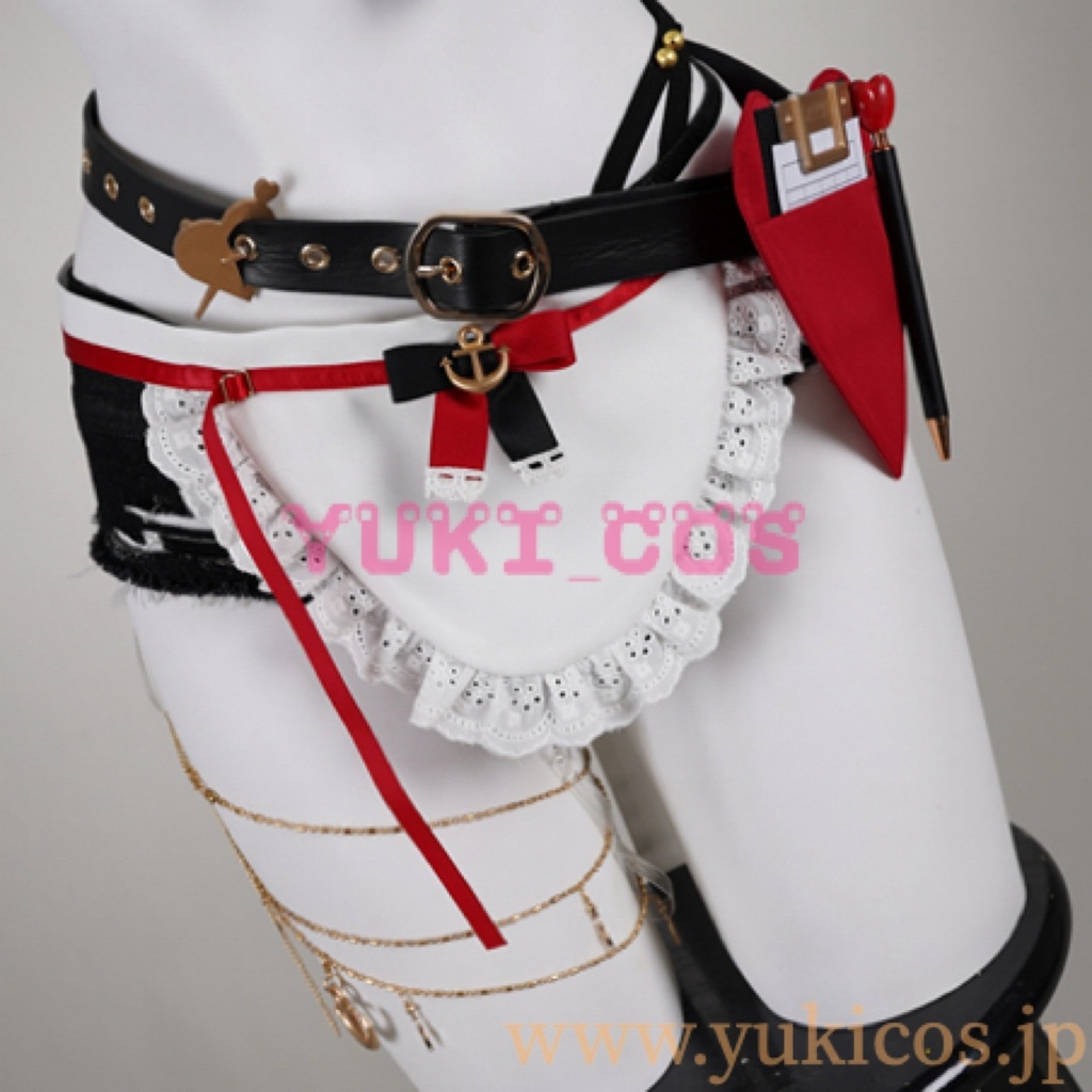 Vtuber ホロライブ ホロナツパラダイス 海の家の可愛いウェイトレスさん! 宝鐘マリン コスプレ衣装 送料無料