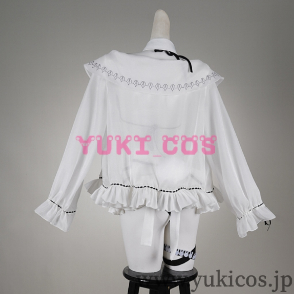 Vtuber ホロライブ ホロナツパラダイス 海の家の可愛いウェイトレスさん! 兎田ぺこら コスプレ衣装 送料無料