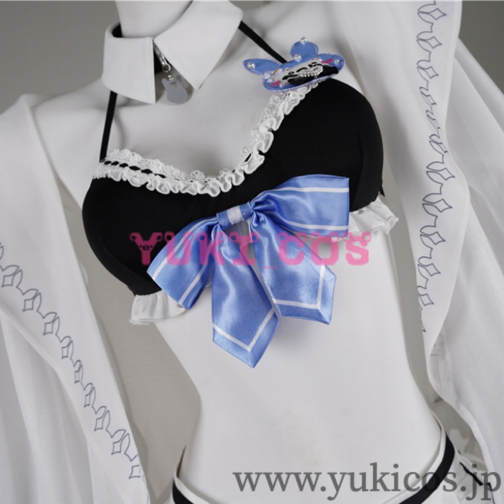 Vtuber ホロライブ ホロナツパラダイス 海の家の可愛いウェイトレスさん! 兎田ぺこら コスプレ衣装 送料無料