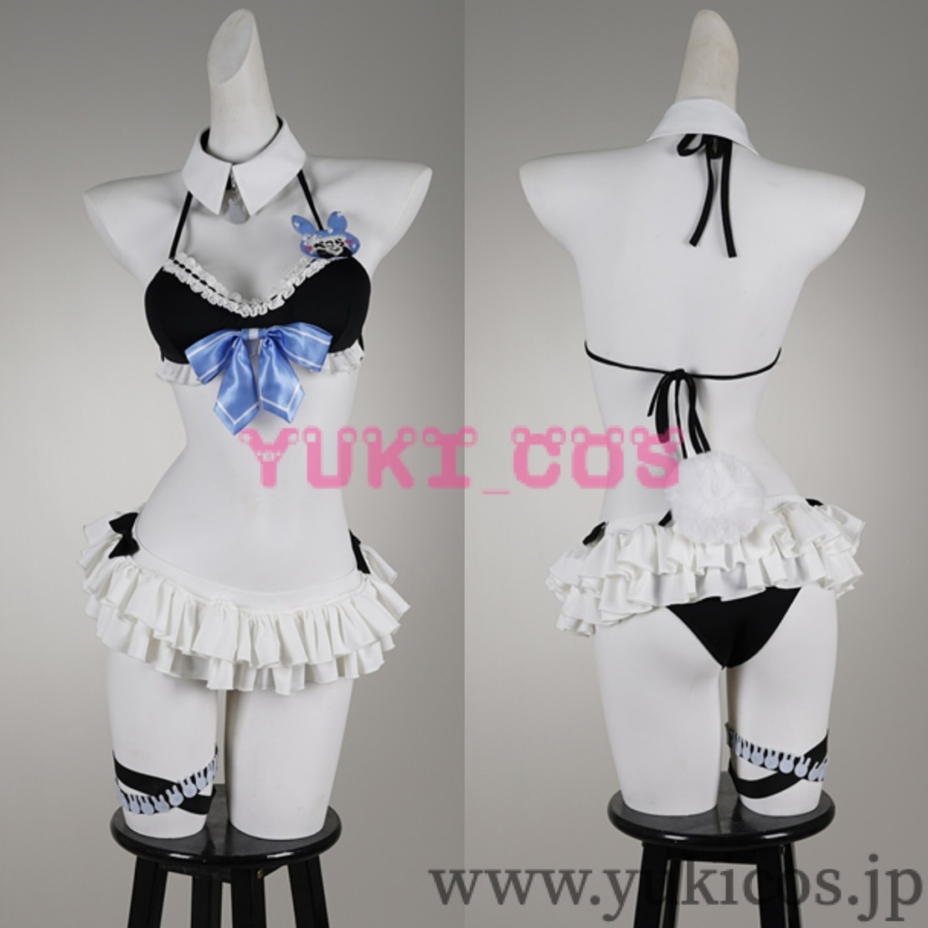Vtuber ホロライブ ホロナツパラダイス 海の家の可愛いウェイトレスさん! 兎田ぺこら コスプレ衣装 送料無料