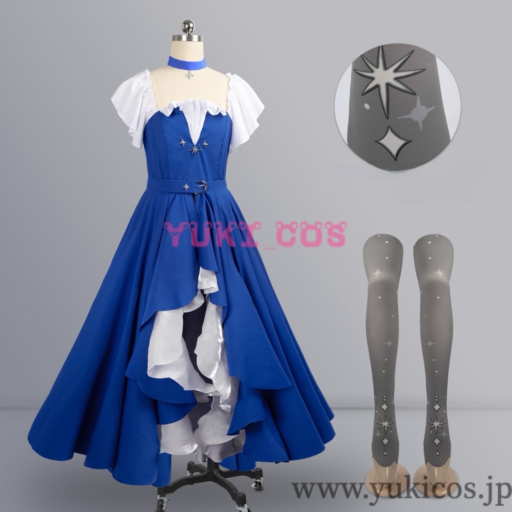 Vtuber にじさんじ7周年 栞葉るり リゼ・ヘルエスタ 月ノ美兎 コスプレ衣装 送料無料