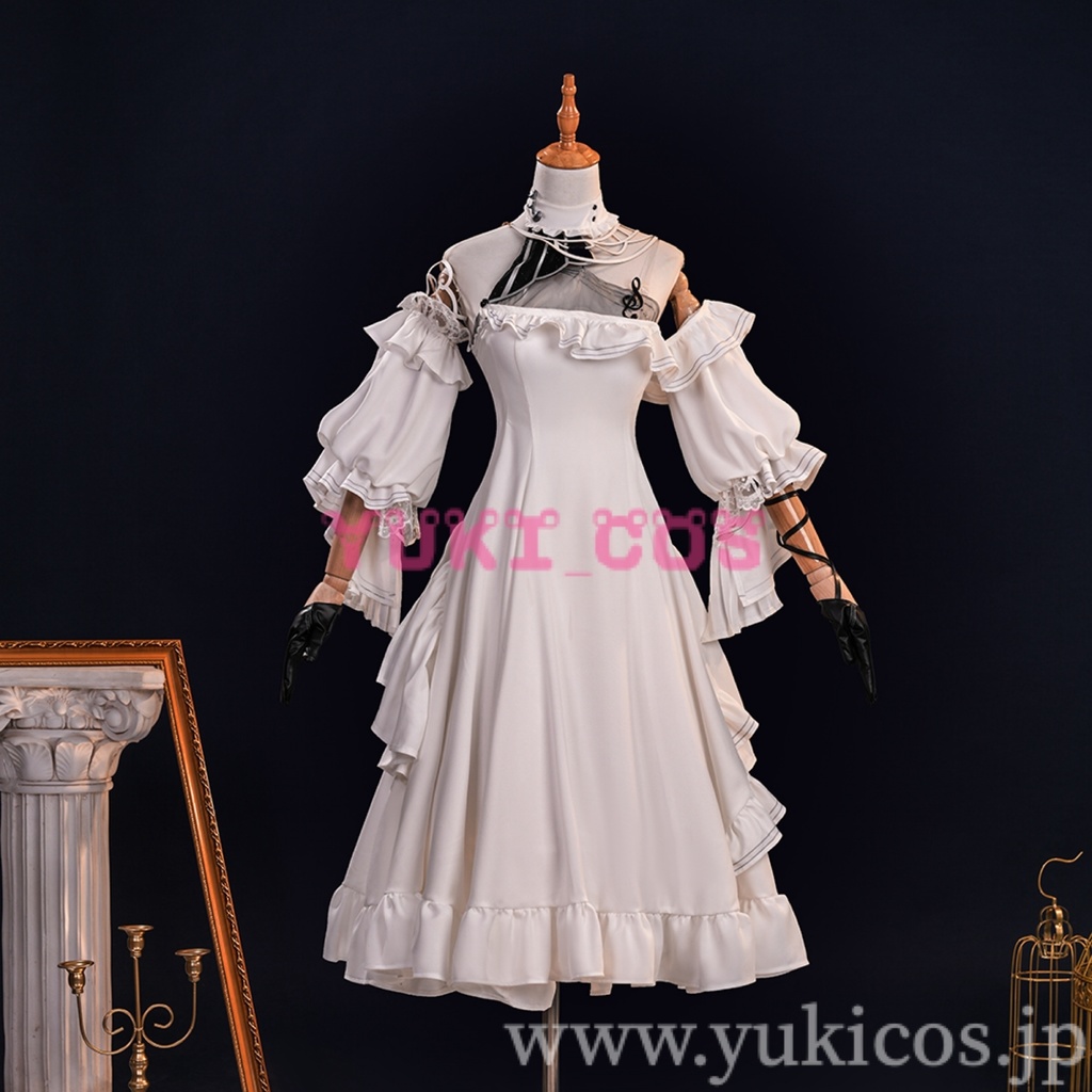 Wuthering Waves 鳴潮 メイチョウ Phrolova フローヴァ White Dress コスプレ衣装 送料無料