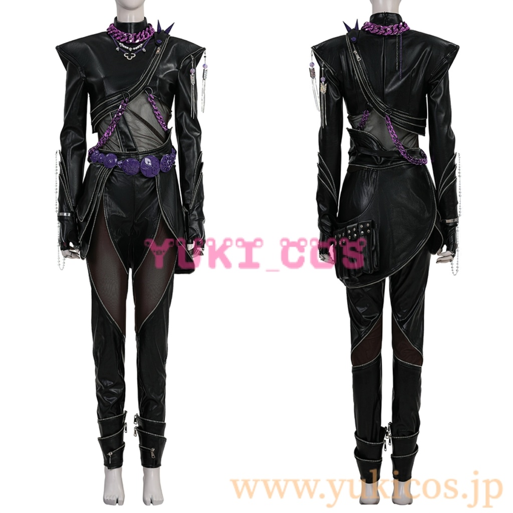 KPOPガールズ! デーモン・ハンターズ Kpop Demon Hunters Rumi ルミ Huntrix コスプレ衣装 送料無料