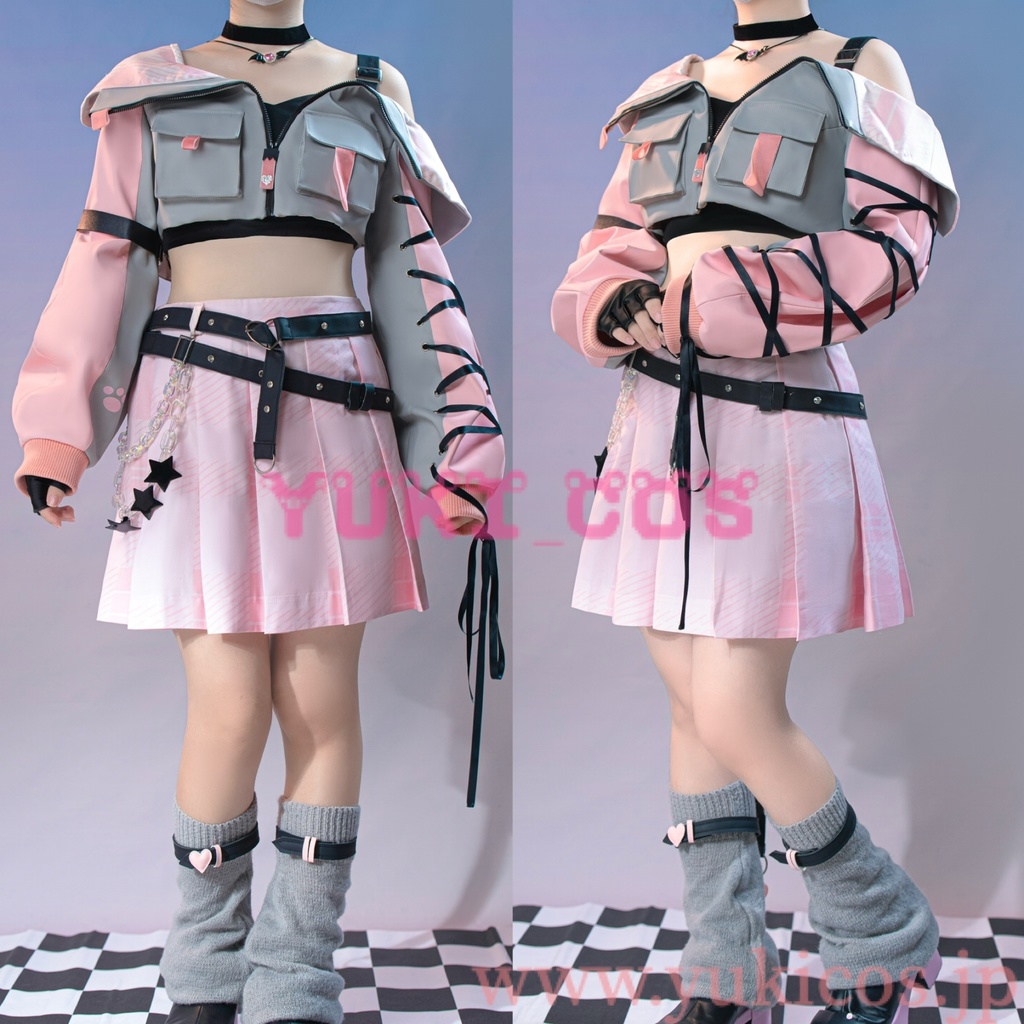 プロジェクトセカイ　プロセカ　Funky Devil Girl　桃井愛莉　コスプレ衣装　送料無料