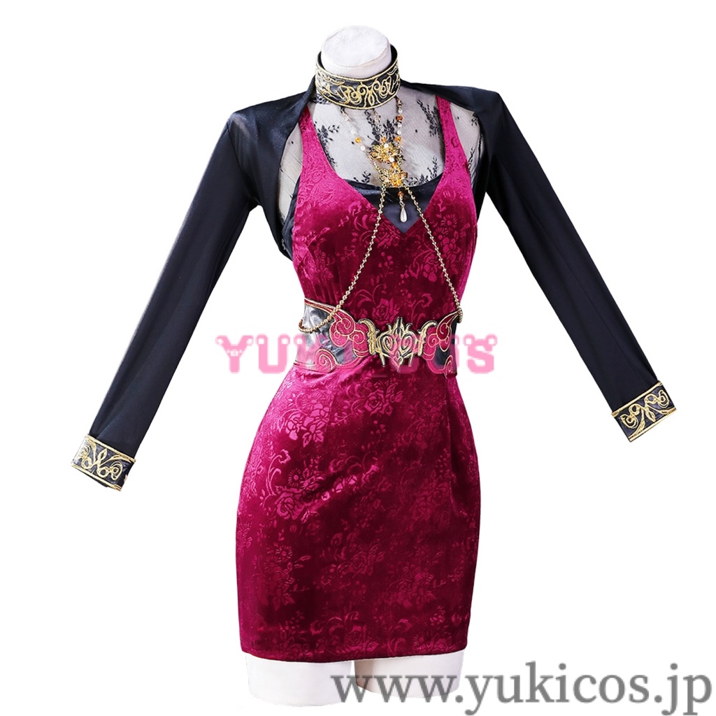 バイオハザード Biohazard Resident Evil 30th Anniversary Ada Wong エイダ・ウォン コスプレ衣装 送料無料