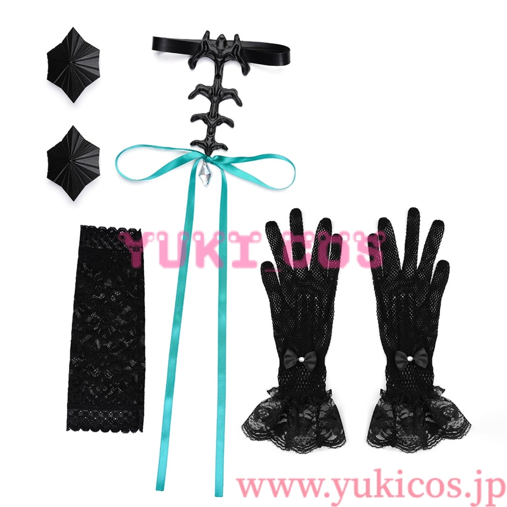 アークナイツ Ave Mujicaコラボ 若葉睦 Marionette's Id コスプレ衣装 送料無料