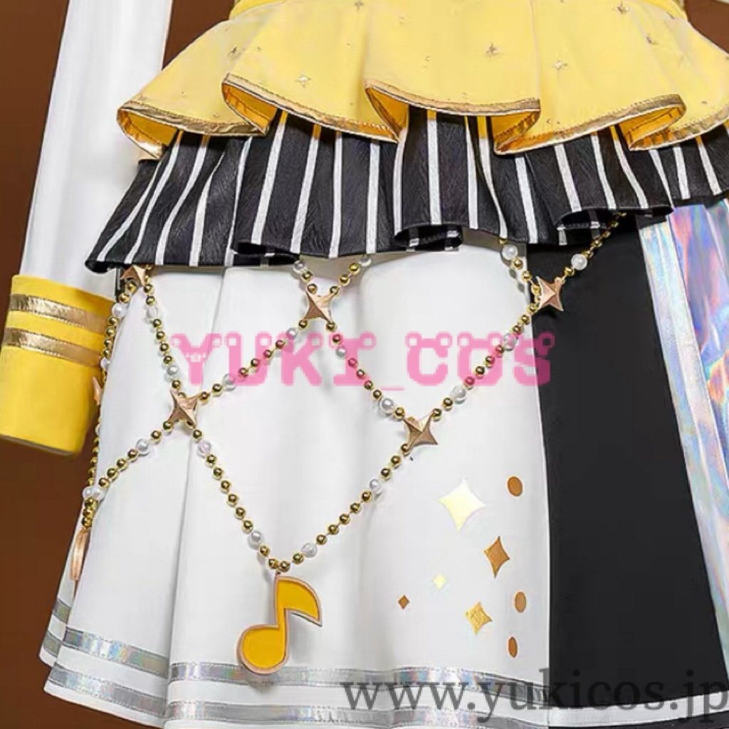 プロジェクトセカイ プロセカ 鏡音リン 五周年感謝祭 コスプレ衣装 送料無料