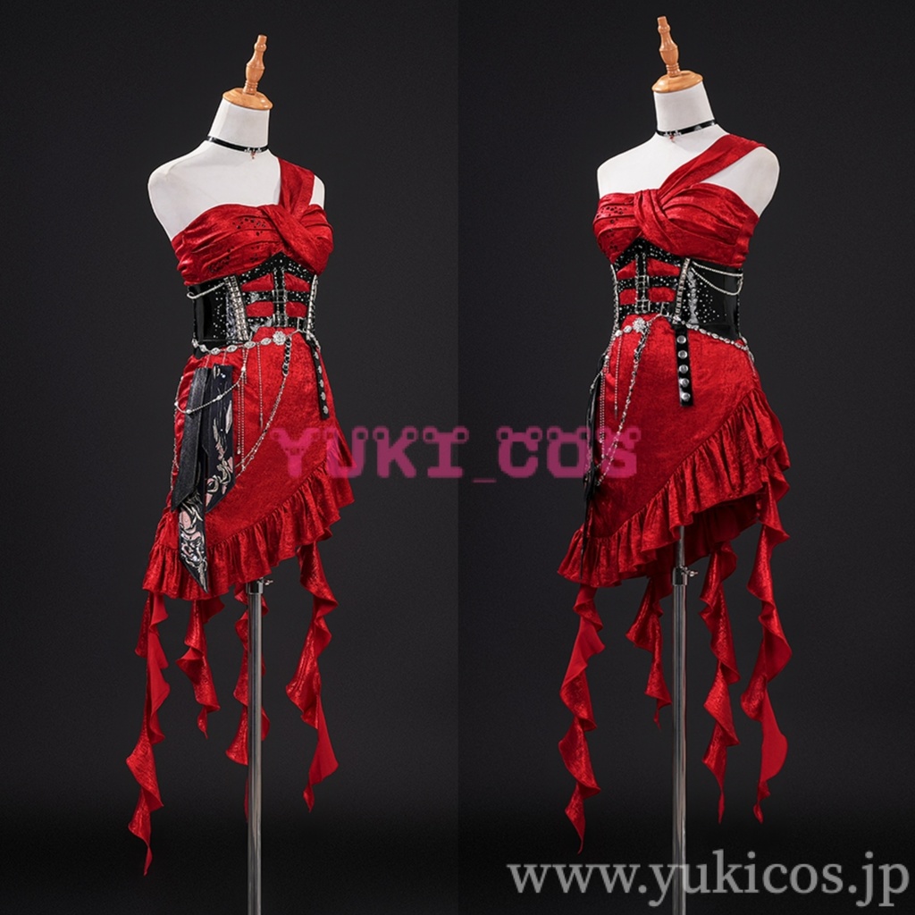 恋と深空 Love and Deepspace ハンターさん 女主人公 MC outfit midnight blossom コスプレ衣装 送料無料