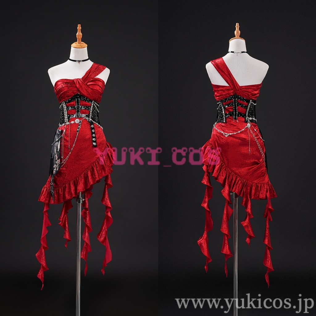 恋と深空　Love and Deepspace　ハンターさん　女主人公　MC outfit　midnight blossom　コスプレ衣装　送料無料