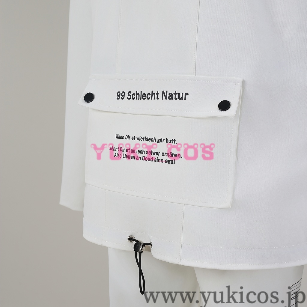 HUNDRED LINE 最終防衛学園 The Hundred Line Last Defense Academy ハンドラ 蒼月衛人 あおつきえいと コスプレ衣装 送料無料