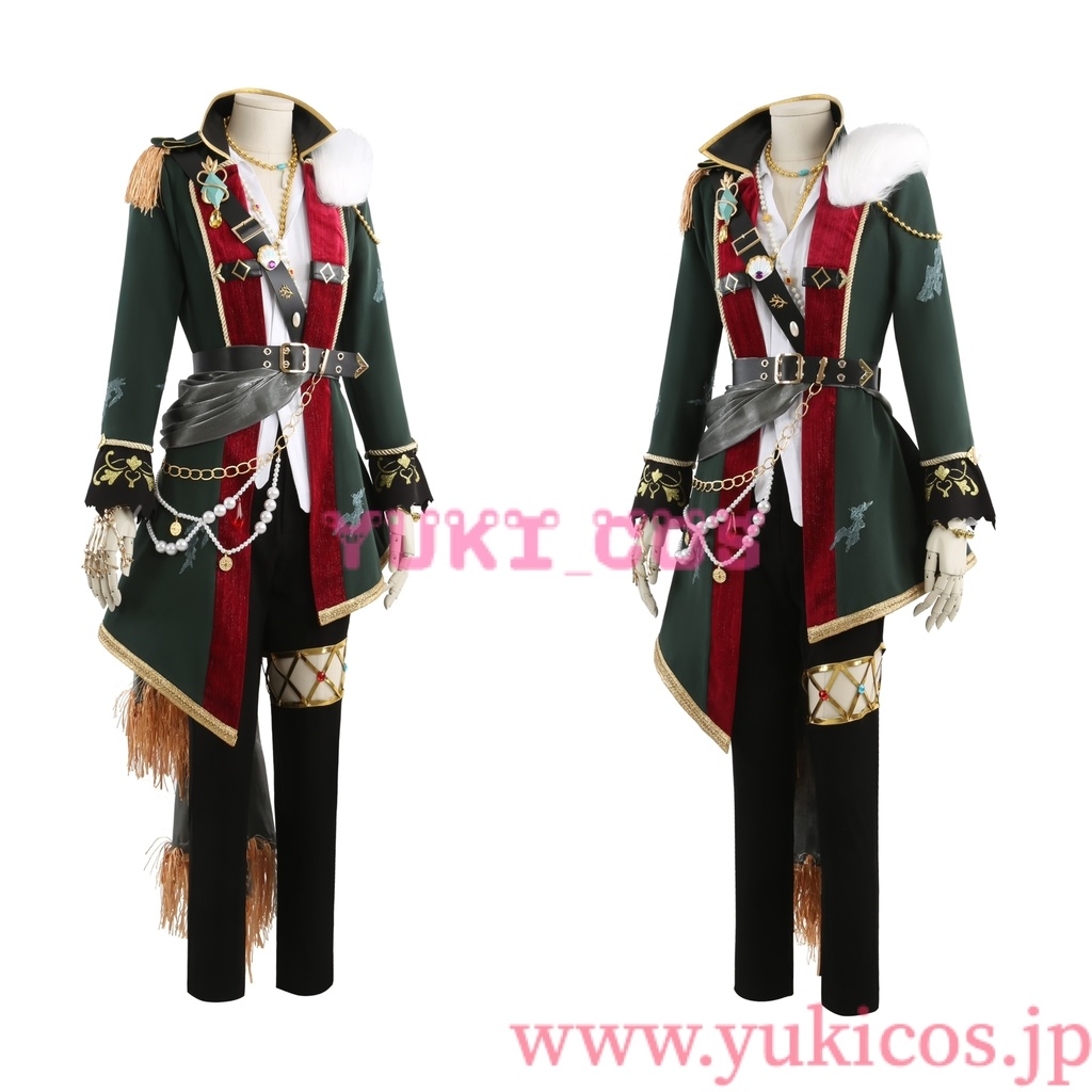 あんさんぶるスターズ!! あんスタMusic 感謝祭!幻に眠るVelvet Ship 幽霊船のキャプテン 羽風薫 幽霊船の秘密 朔間零 幽霊船の航路 大神晃牙 幽霊船の行方 乙狩アドニス コスプレ衣装 送料無料