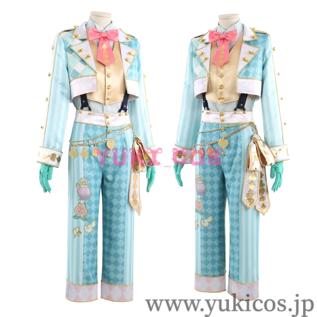 ツイステッドワンダーランド ツイステ 薔薇の王国のホワイトラビットフェス Floyd フロイド コスプレ衣装 送料無料