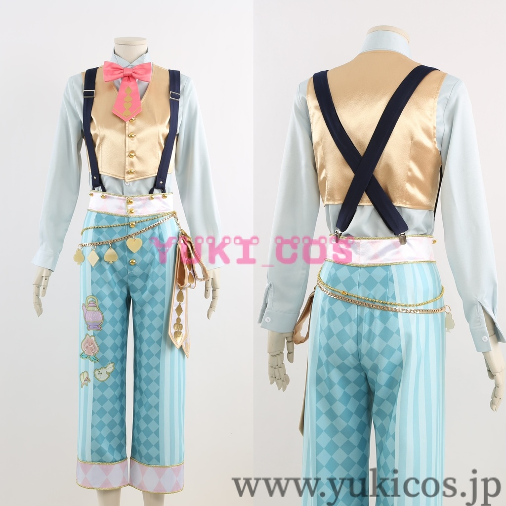 ツイステッドワンダーランド ツイステ 薔薇の王国のホワイトラビットフェス Floyd フロイド コスプレ衣装 送料無料