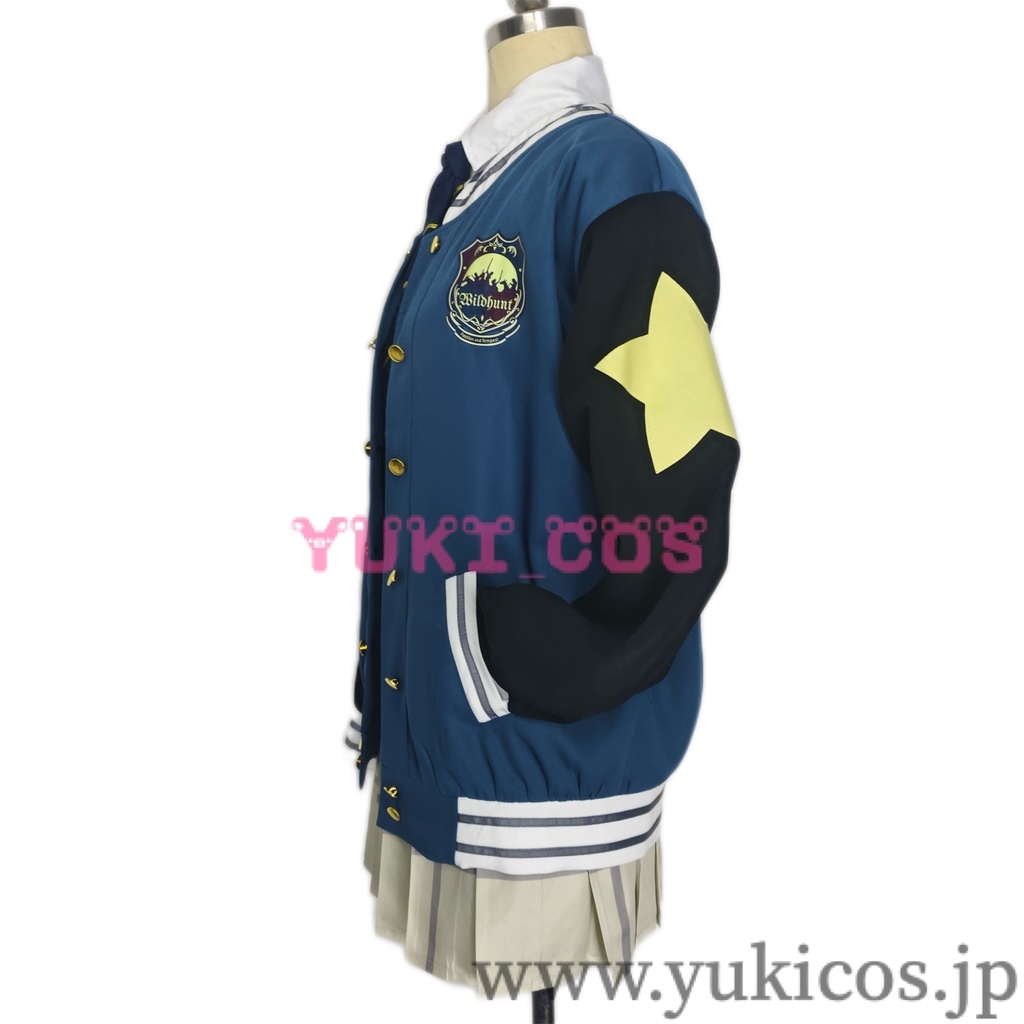 ブルーアーカイブ ブルアカ ワイルドハント芸術学院 薄葉リツ うすばリツ コスプレ衣装 送料無料