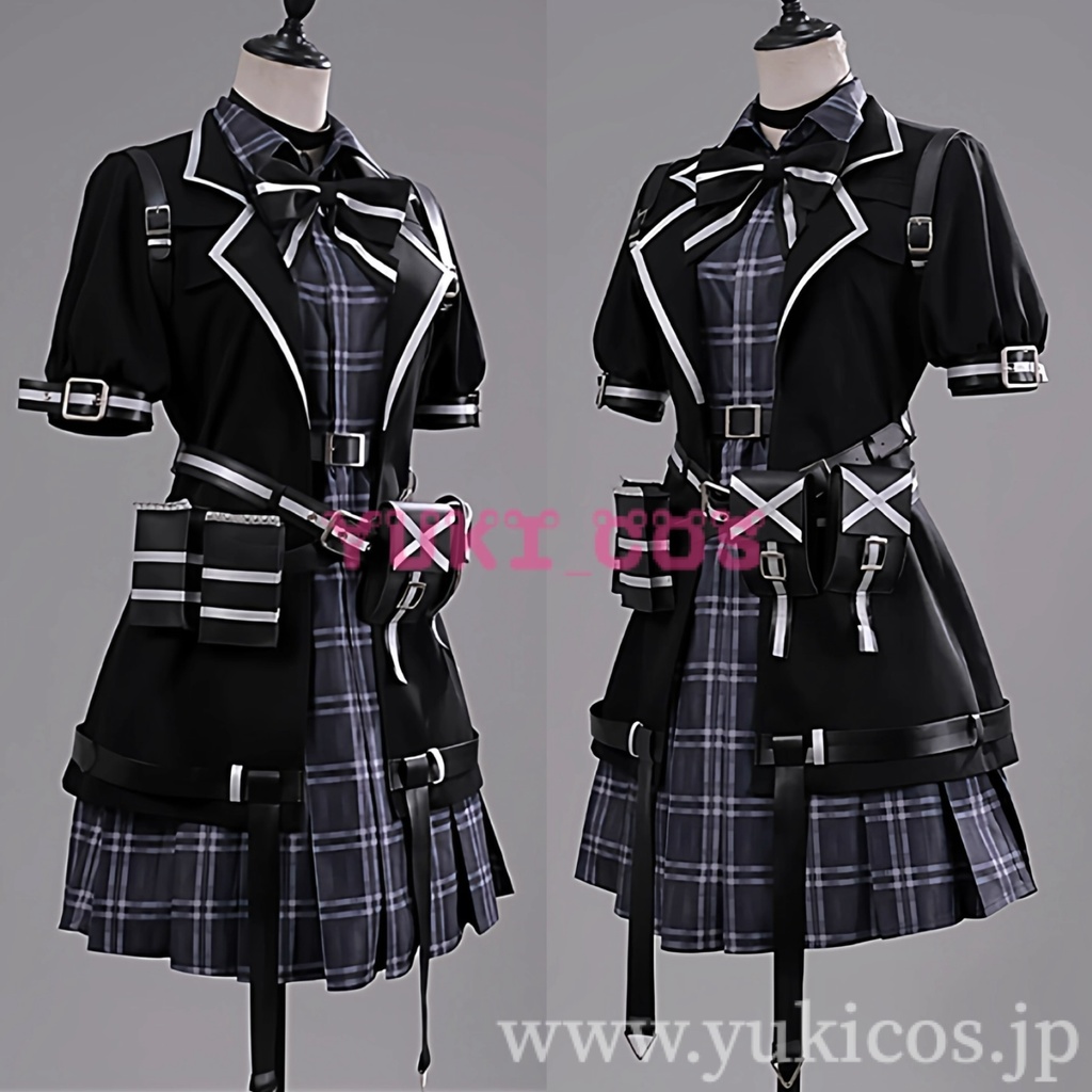 魔法少女ノ魔女裁判 まのさば 黒部ナノカ コスプレ衣装 送料無料