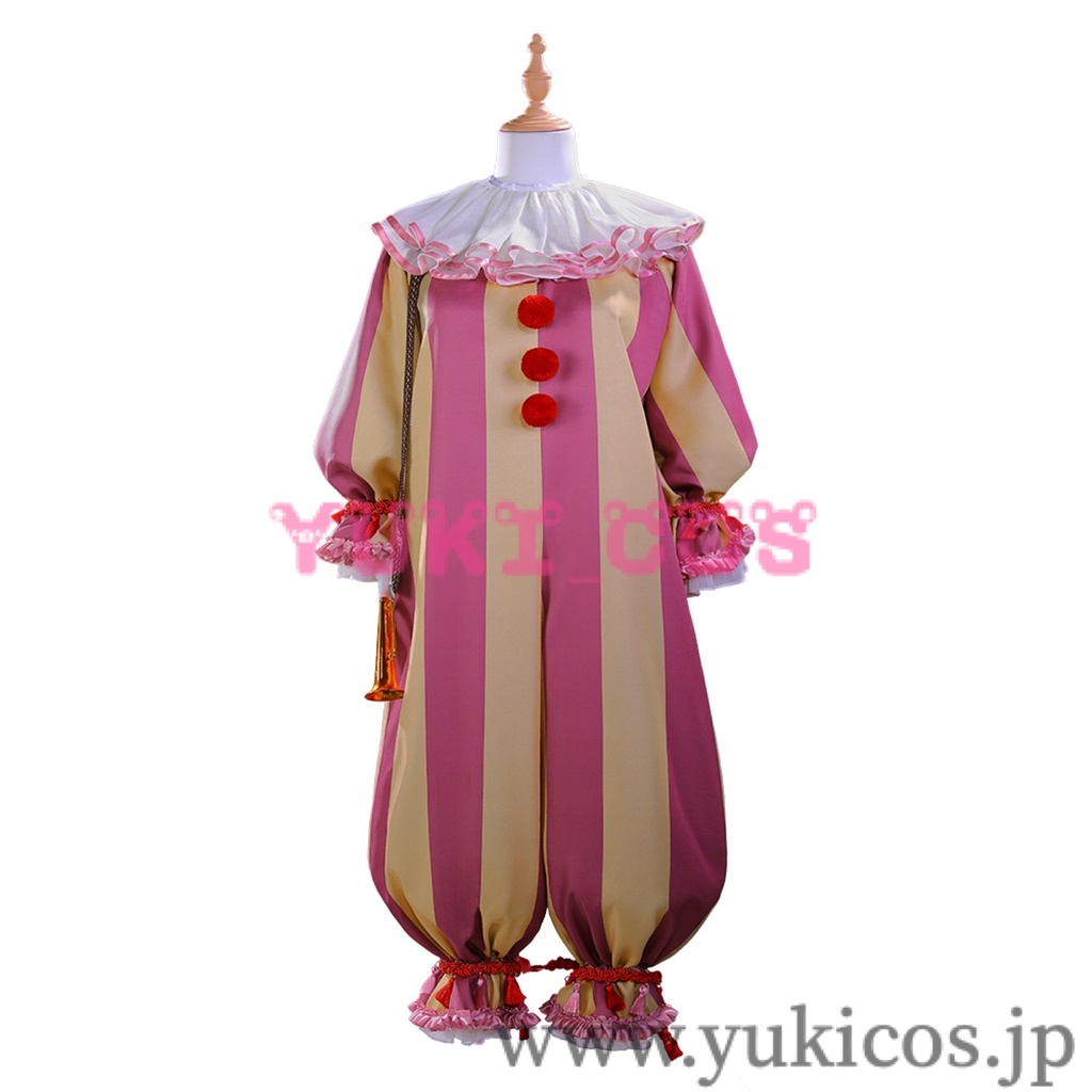 イット デリータウンへようこそ　IT: Welcome to Derry　Pennywise　ペニーワイズ /クラウン　コスプレ衣装　送料無料