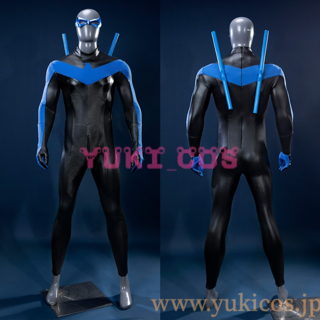 バットマン　ディック・グレイソン　Nightwing　ナイトウィング　コスプレ衣装　送料無料
