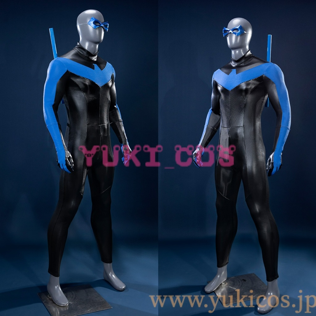 バットマン ディック・グレイソン Nightwing ナイトウィング コスプレ衣装 送料無料