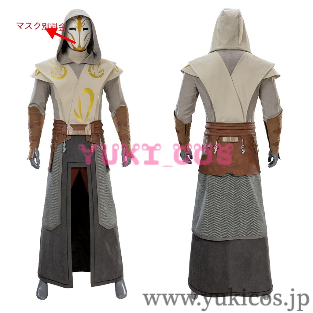  STAR WARS　スター·ウォーズ　Jedi Temple Guard　ジェダイ・テンプル・ガード　コスプレ衣装　送料無料