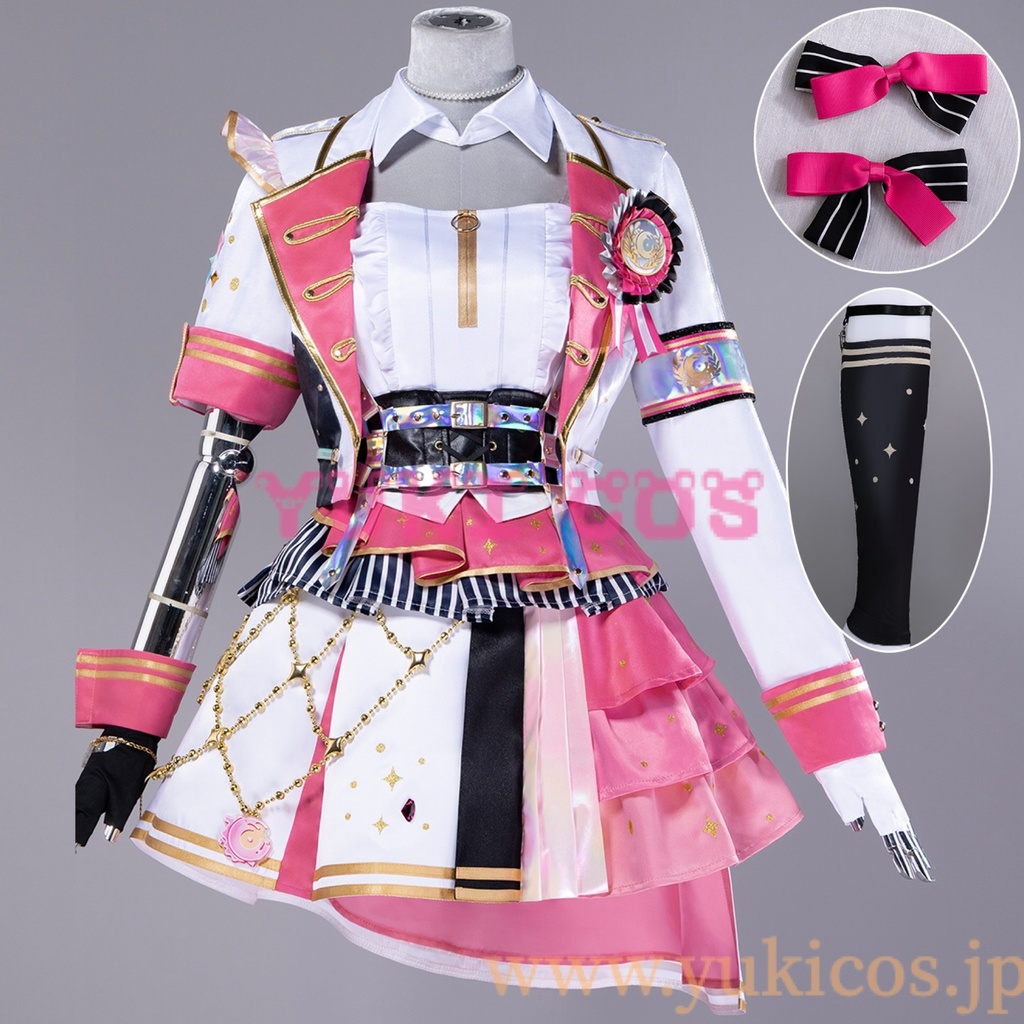 プロジェクトセカイ　プロセカ　小豆沢こはね　五周年感謝祭　コスプレ衣装　送料無料 　