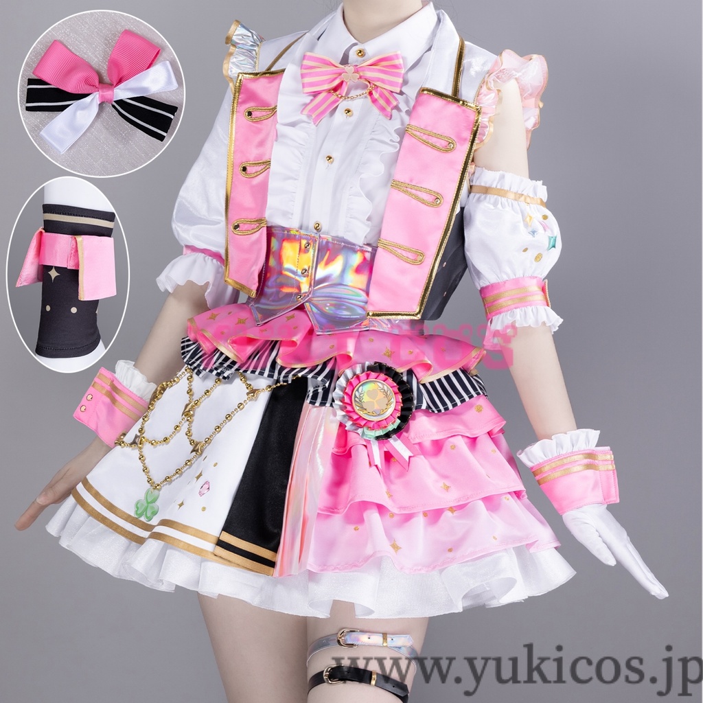 プロジェクトセカイ プロセカ 桃井愛莉 五周年感謝祭 コスプレ衣装 送料無料