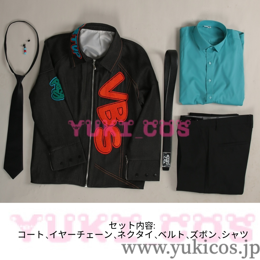 プロジェクトセカイ プロセカ Good to go!ガチャ 搔き集めた武器で 東雲彰人 Resolution suit コスプレ衣装 送料無料