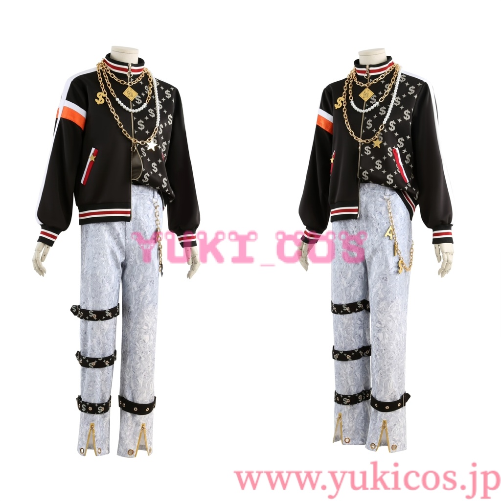 あんさんぶるスターズ!! あんスタMusic SELECTION 10 UNIT SONG 05 記念スカウト『Ai☆$!!』 輝くAi☆$ 明星スバル 進むAi☆$ 天城一彩 誇るAi☆$ 葵ゆうた 荒ぶるAi☆$ 天城燐音 渾身のAi☆$ エス コスプレ衣装 送料無料