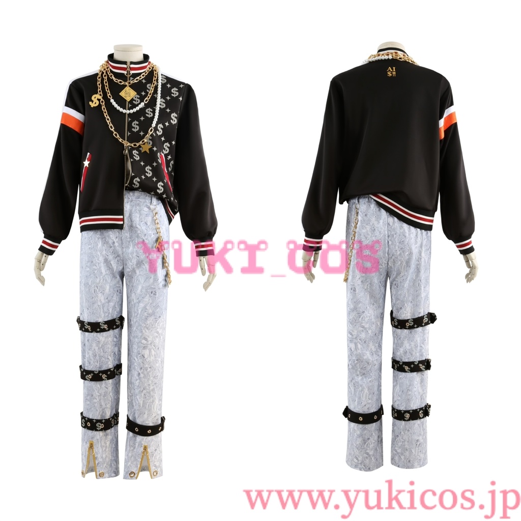 あんさんぶるスターズ！！　あんスタMusic　⁠SELECTION 10 UNIT SONG 05 記念スカウト『Ai☆$!!』　輝くAi☆$　明星スバル　進むAi☆$　天城一彩　誇るAi☆$　葵ゆうた　荒ぶるAi☆$　天城燐音　渾身のAi☆$　エス　コスプレ衣装　送料無料