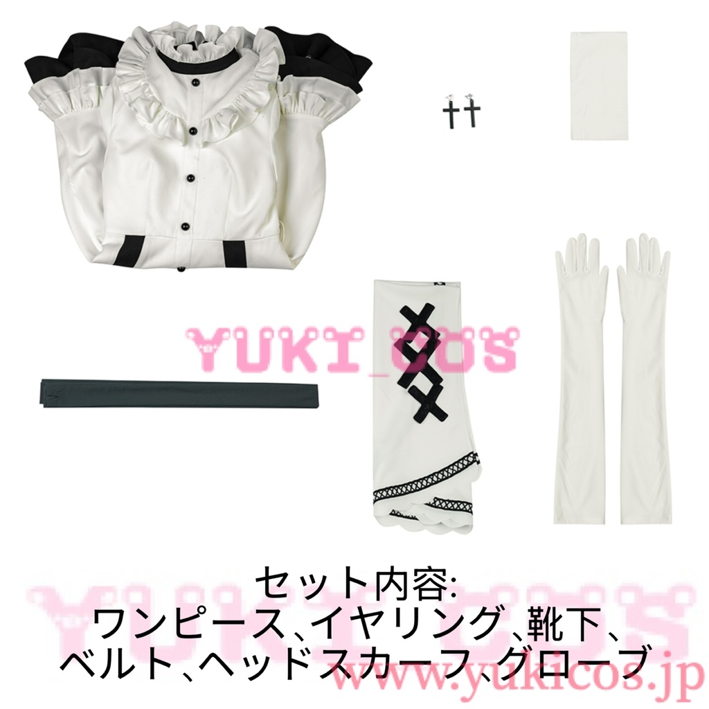 魔法少女ノ魔女裁判 まのさば 氷上メルル コスプレ衣装 送料無料 新バージョン