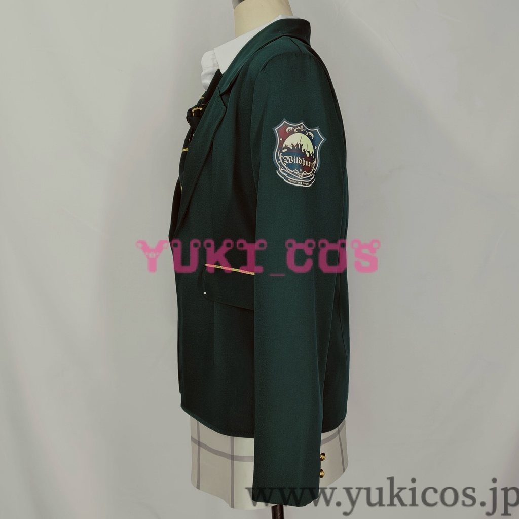 ブルーアーカイブ ブルアカ ワイルドハント芸術学院 わかさフユ 若狭フユ コスプレ衣装 送料無料