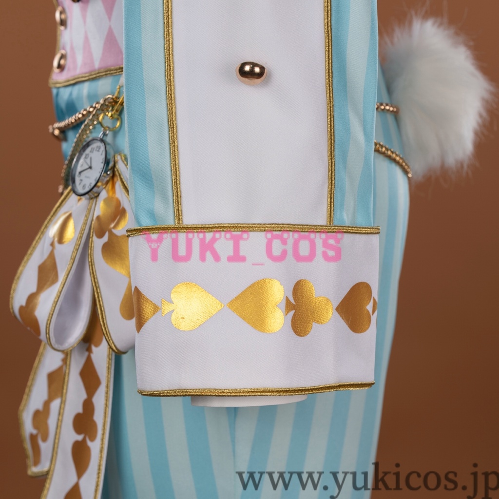 ツイステッドワンダーランド ツイステ 薔薇の王国のホワイトラビットフェス Floyd フロイド コスプレ衣装 送料無料 刺繍版