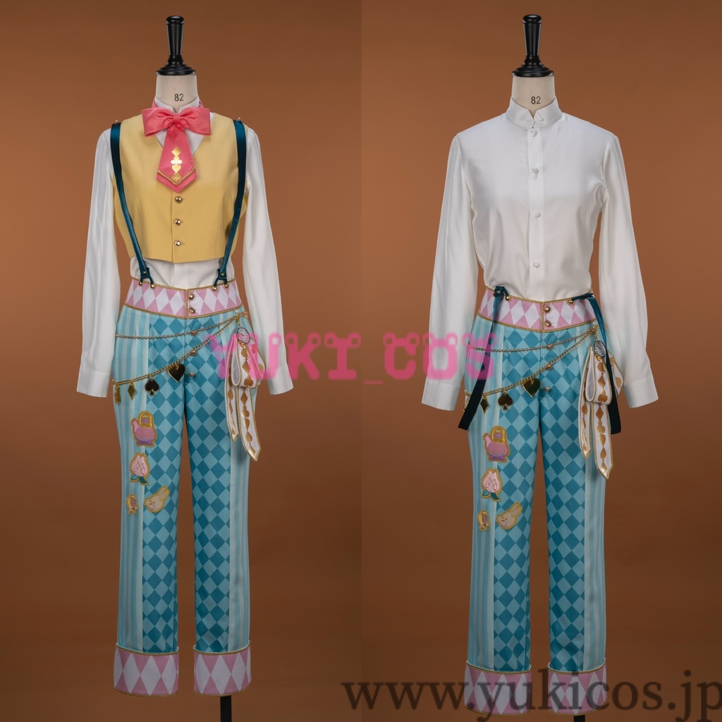 ツイステッドワンダーランド ツイステ 薔薇の王国のホワイトラビットフェス Floyd フロイド コスプレ衣装 送料無料 刺繍版