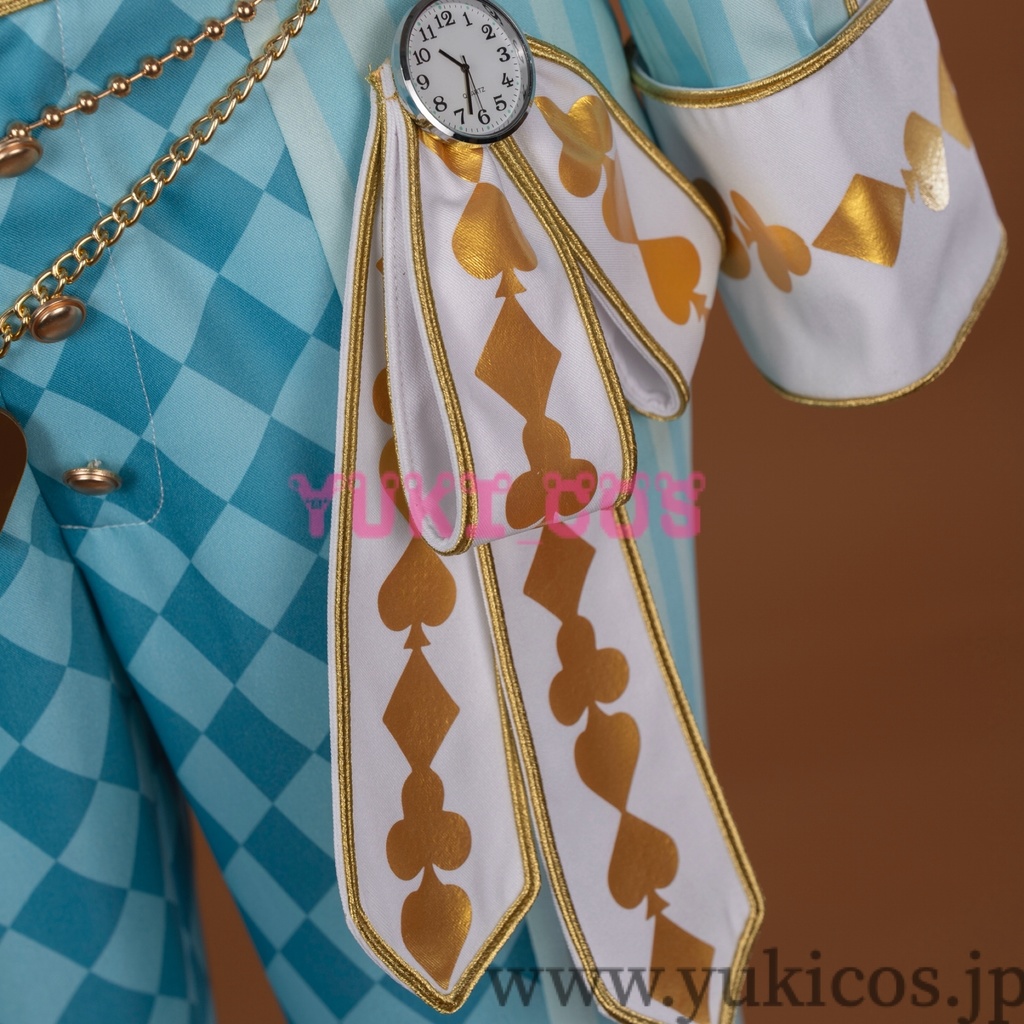 ツイステッドワンダーランド ツイステ 薔薇の王国のホワイトラビットフェス Floyd フロイド コスプレ衣装 送料無料 刺繍版