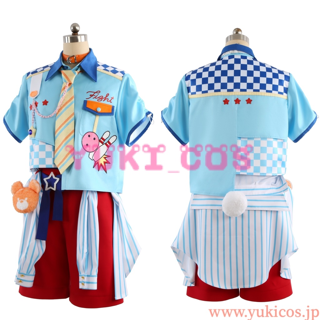 あんさんぶるスターズ!! あんスタ クマクマレスQ 仁兎なずな 月永レオ 姫宮桃李 遊木真 カンナ コスプレ衣装 送料無料