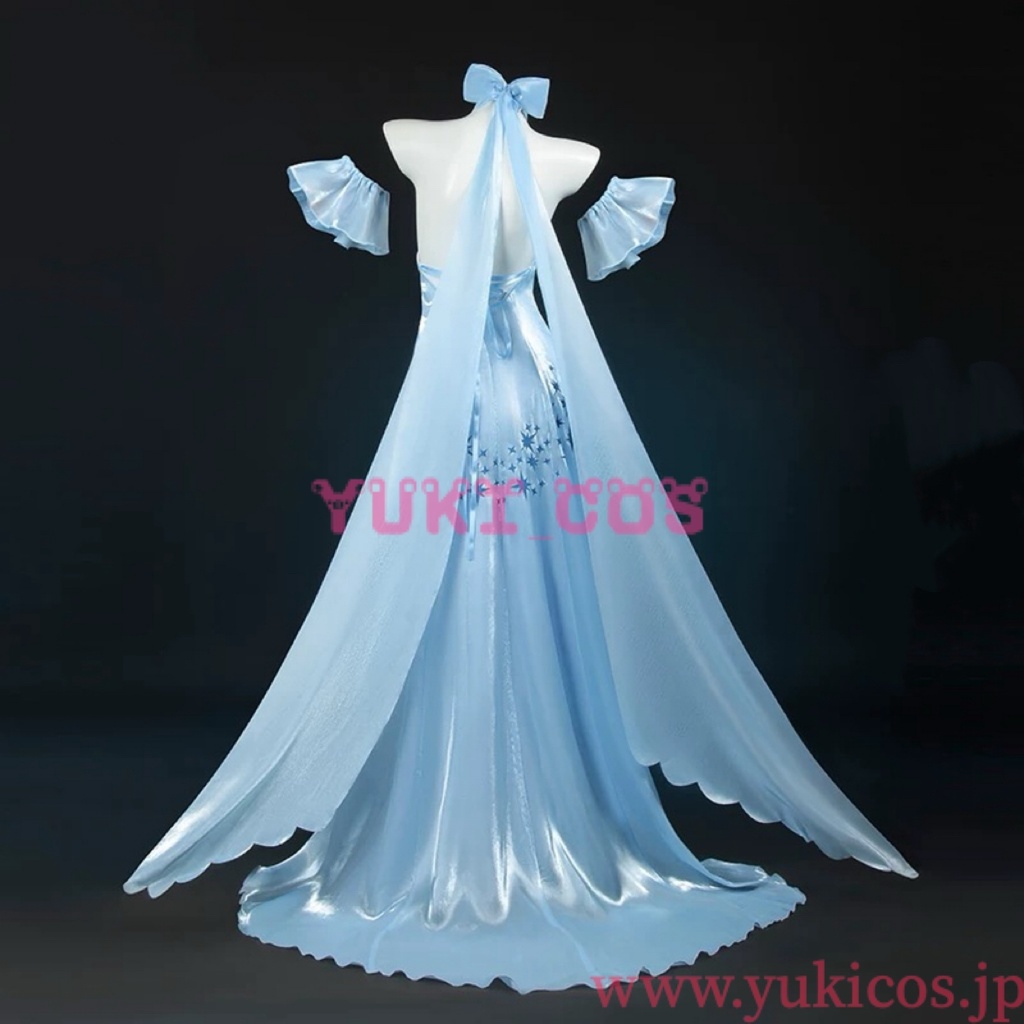 Re:ゼロから始める異世界生活 リゼロ Emilia エミリア crystal dress コスプレ衣装 送料無料