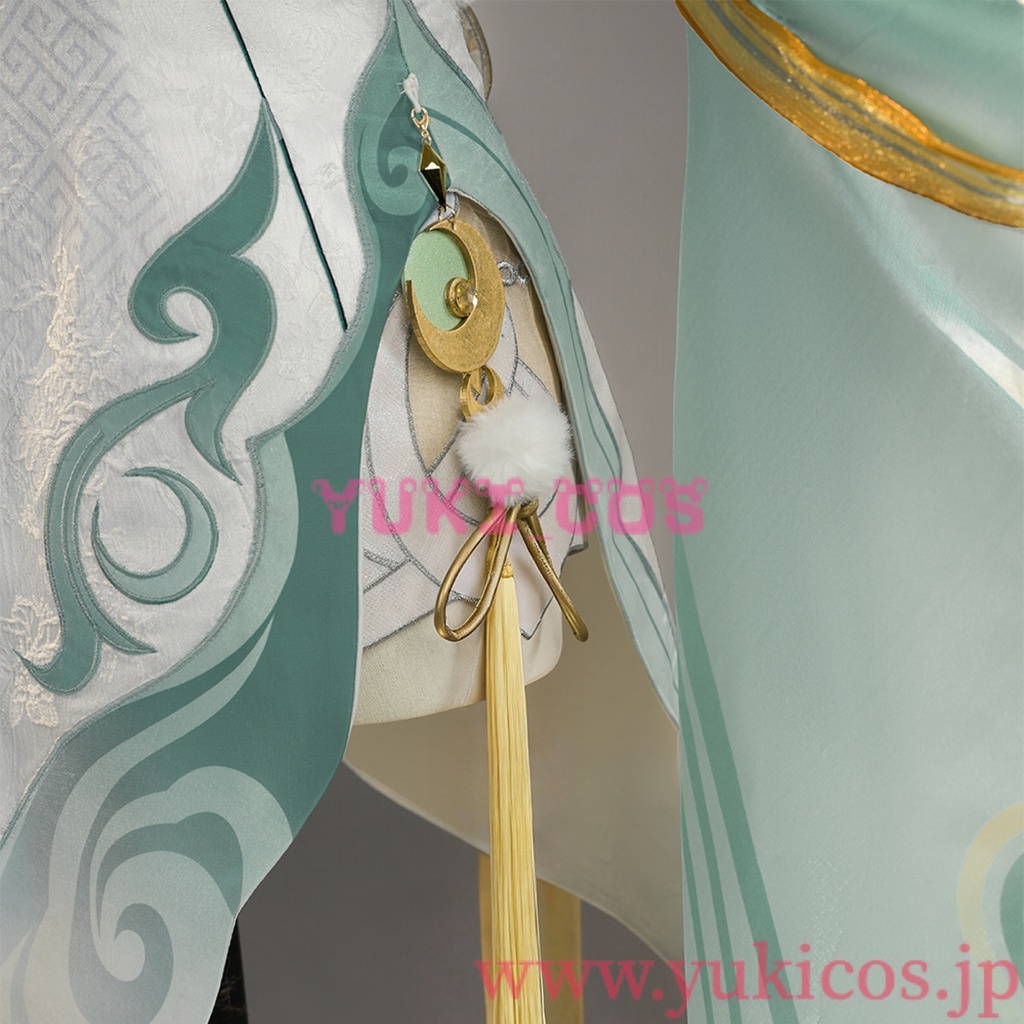 原神 Genshin げんしん 茲白 しはく コスプレ衣装 送料無料 刺繍版