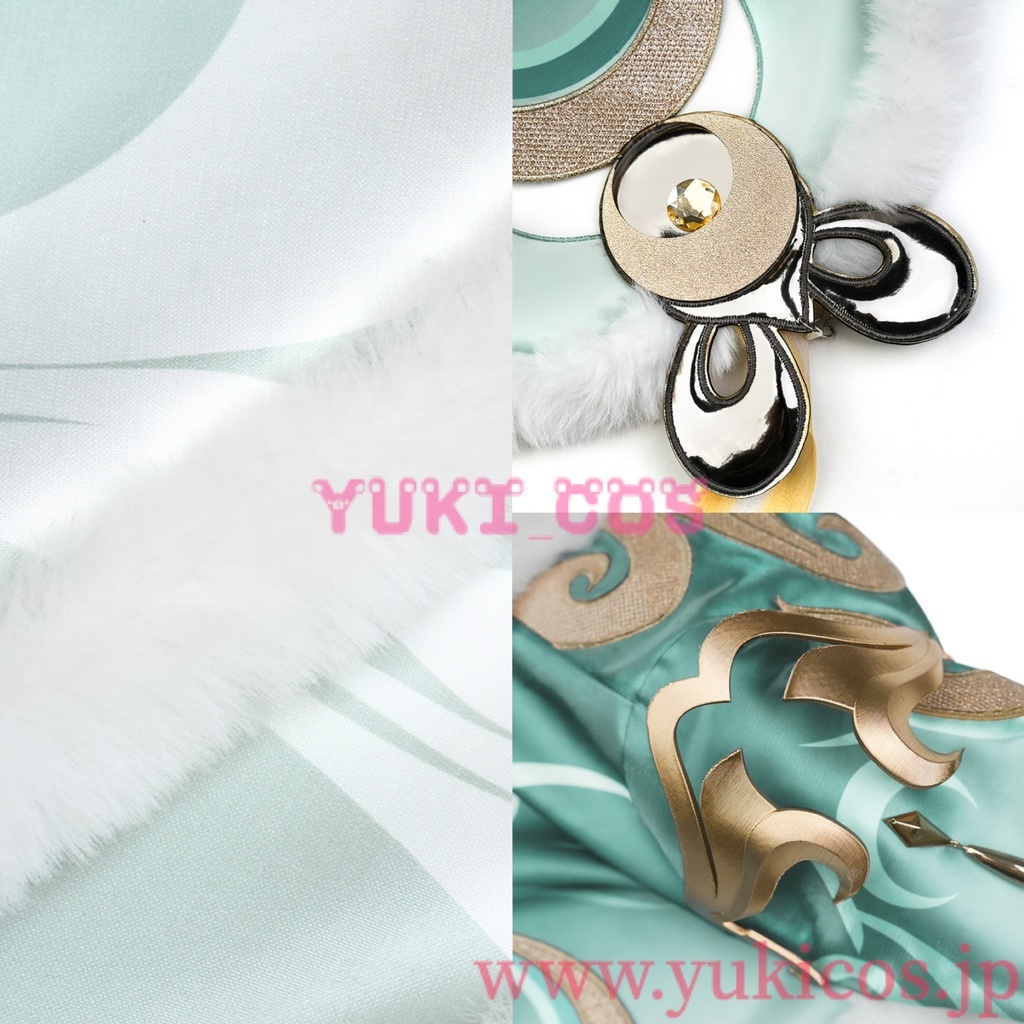 原神 Genshin げんしん 茲白 しはく コスプレ衣装 送料無料 刺繍版