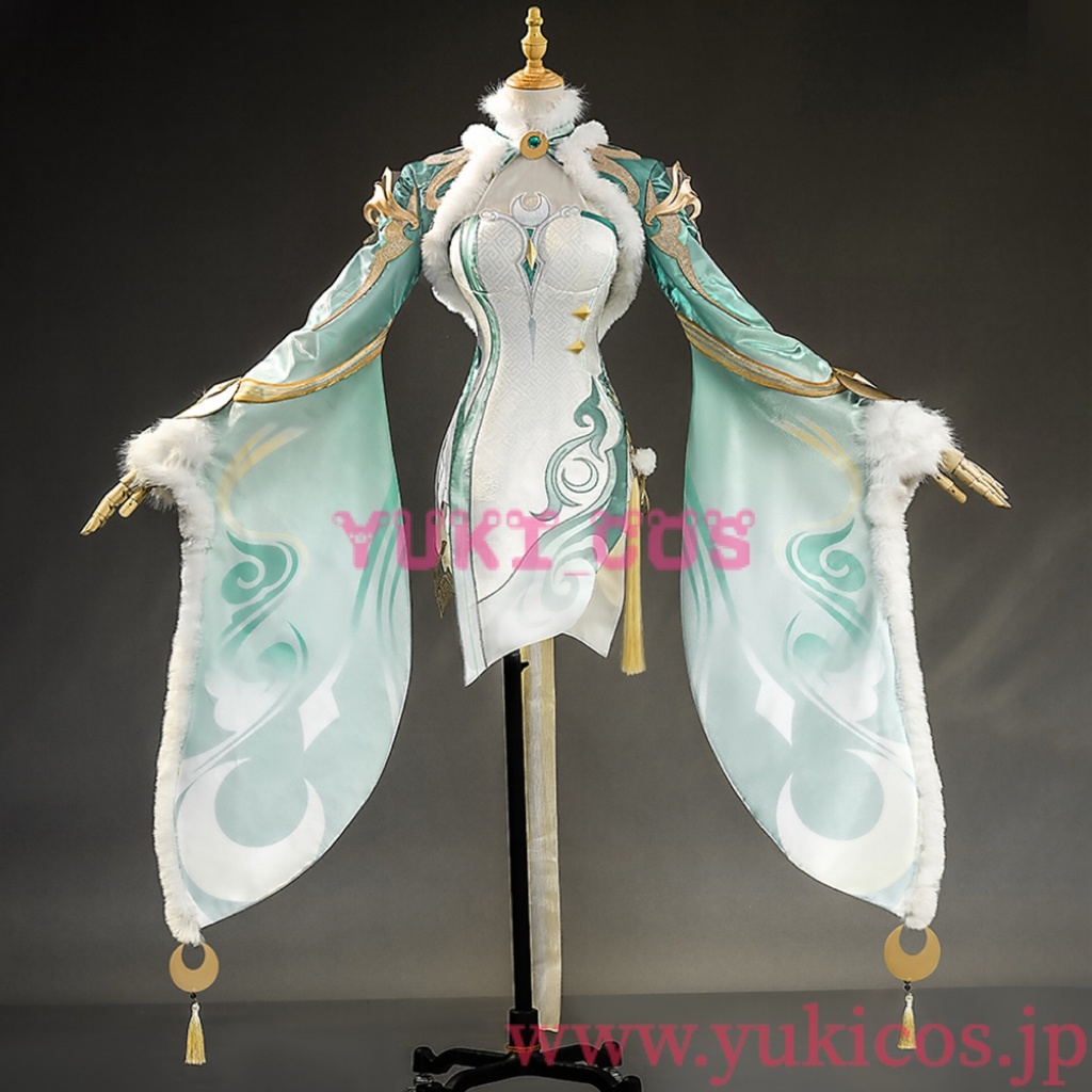 原神 Genshin げんしん 茲白 しはく コスプレ衣装 送料無料 刺繍版