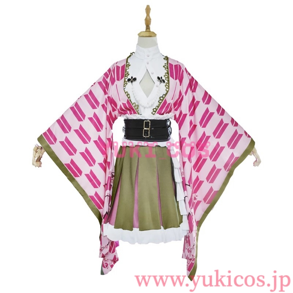 鬼滅之刃　鬼滅祭 　甘露寺蜜璃　かんろじみつり　伍周年記念　コスプレ衣装　送料無料 