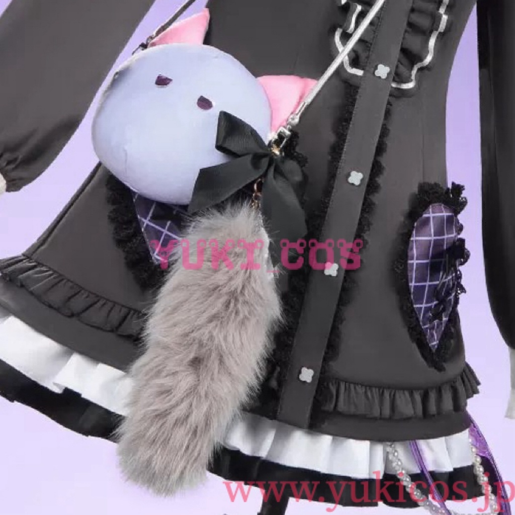 プロジェクトセカイ プロセカ カラフルステージ! feat. 初音ミク 25時、ナイトコードで。 × 巡音ルカ キャットラビング 東雲絵名 コスプレ衣装 送料無料