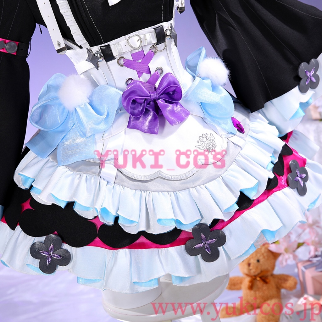 Vtuber にじさんじEN Enna Alouette メイド服 コスプレ衣装 送料無料