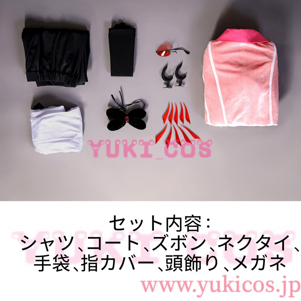 Hazbin Hotel ハズビン・ホテル ハズビンホテル Alastor アラスター The Radio Demon コスプレ衣装 送料無料